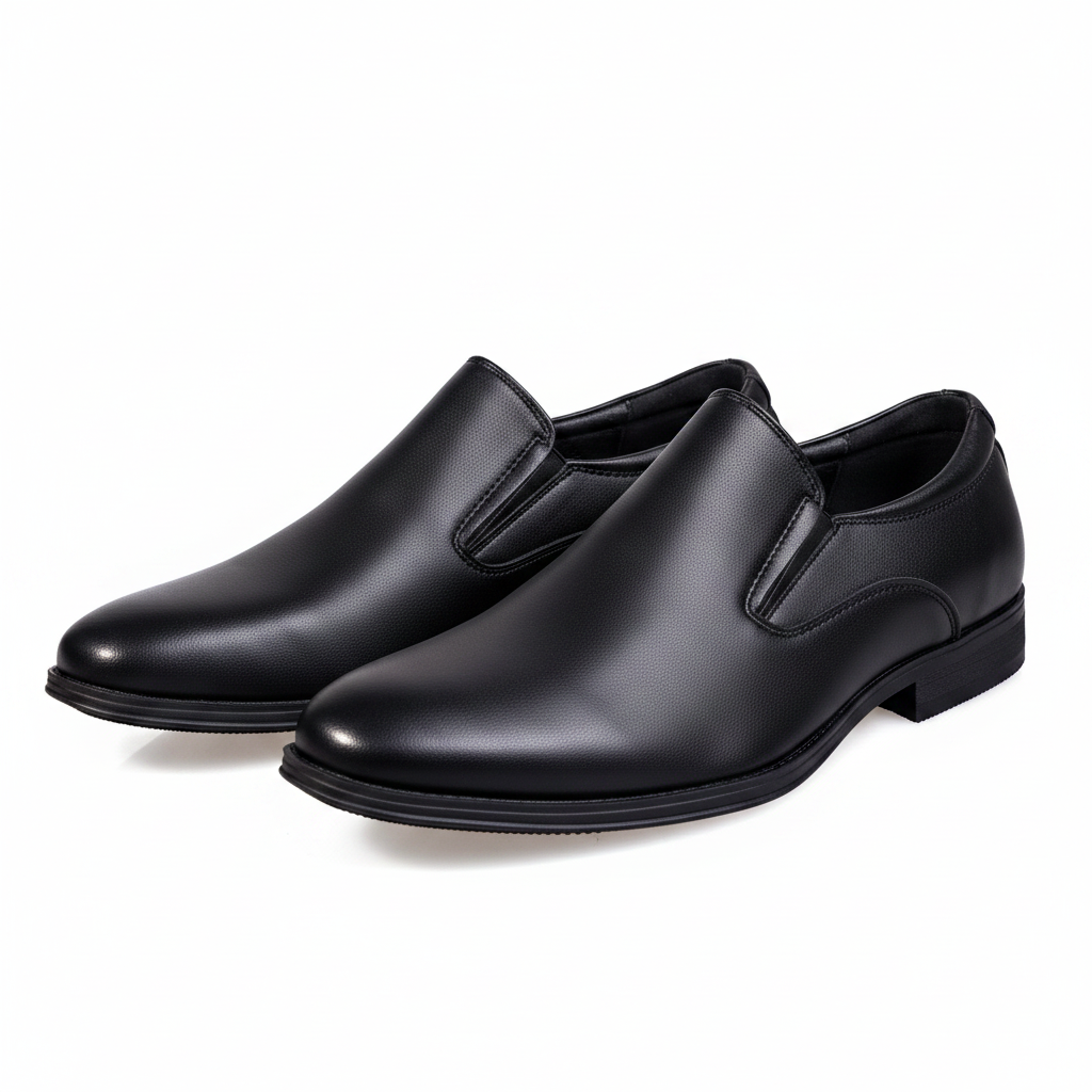 K323-1 Černé elegantní pánské společenské boty