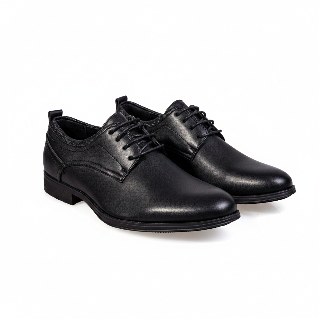 K322-1 Černé elegantní pánské společenské boty