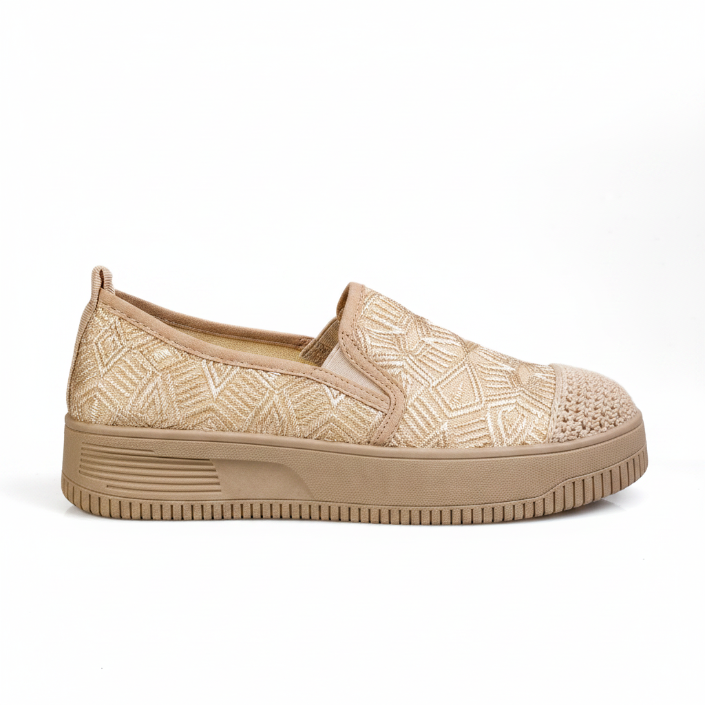S559-3 Pantofi eleganți de zi cu zi pentru femei, din material textil, ușori