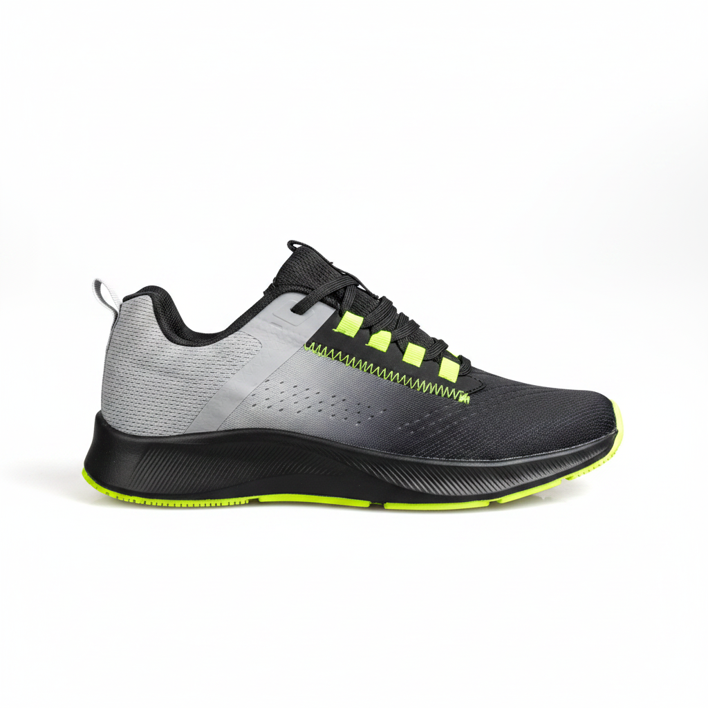 0268-2 Běžecké boty Gradient Sport – černá/limetkově zelená