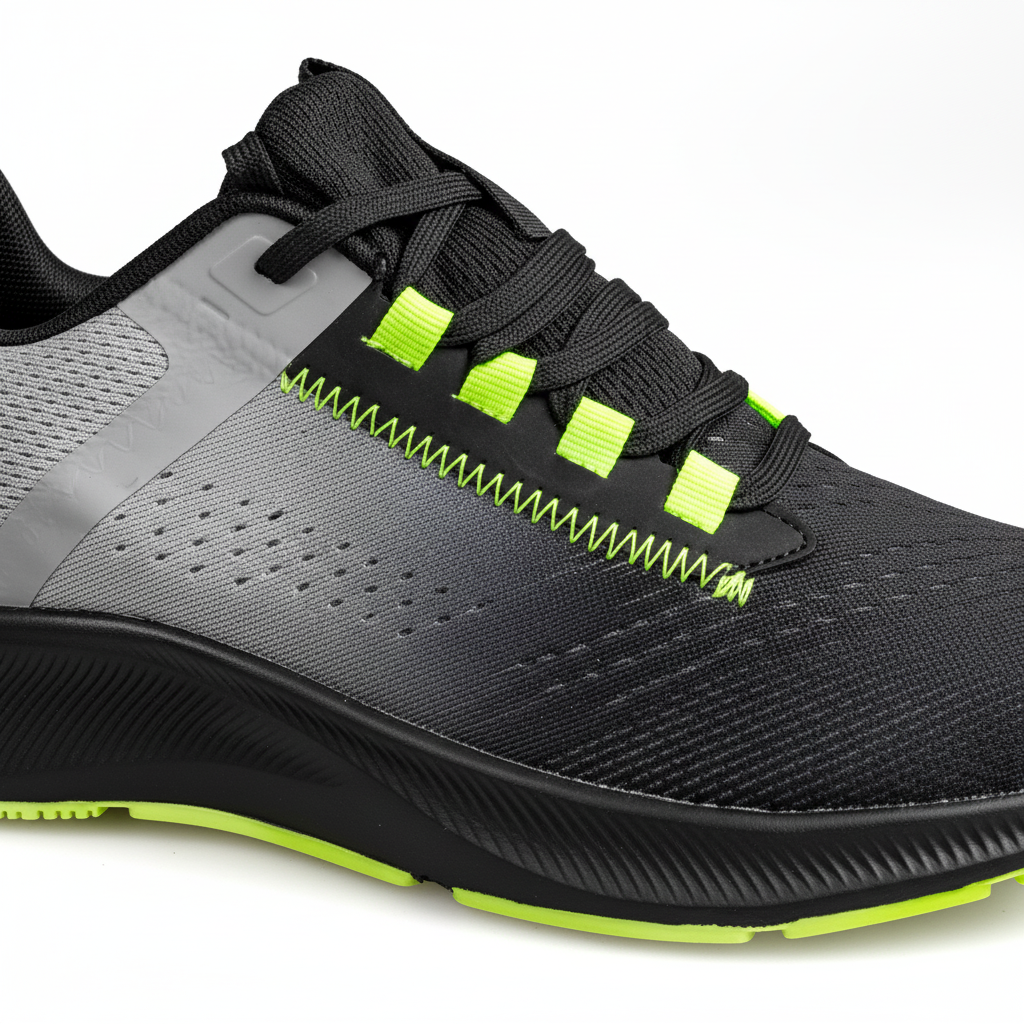 0268-2 Běžecké boty Gradient Sport – černá/limetkově zelená