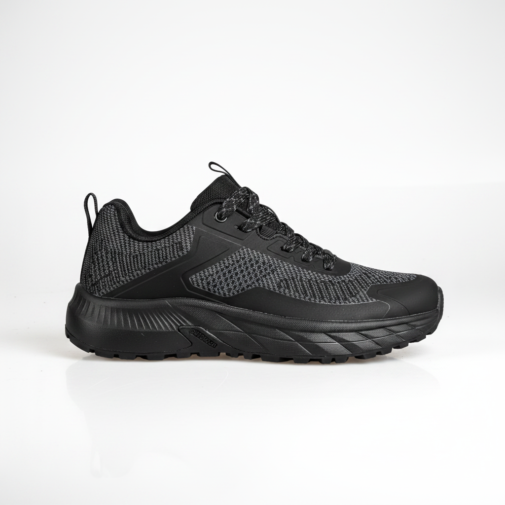 0289-1 Dámské sportovní tenisky Stealth Knit – černé/bílé