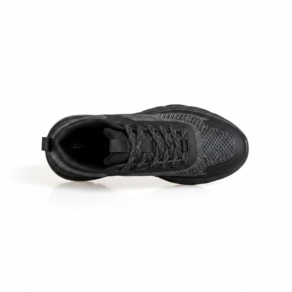 0289-1 Dámské sportovní tenisky Stealth Knit – černé/bílé