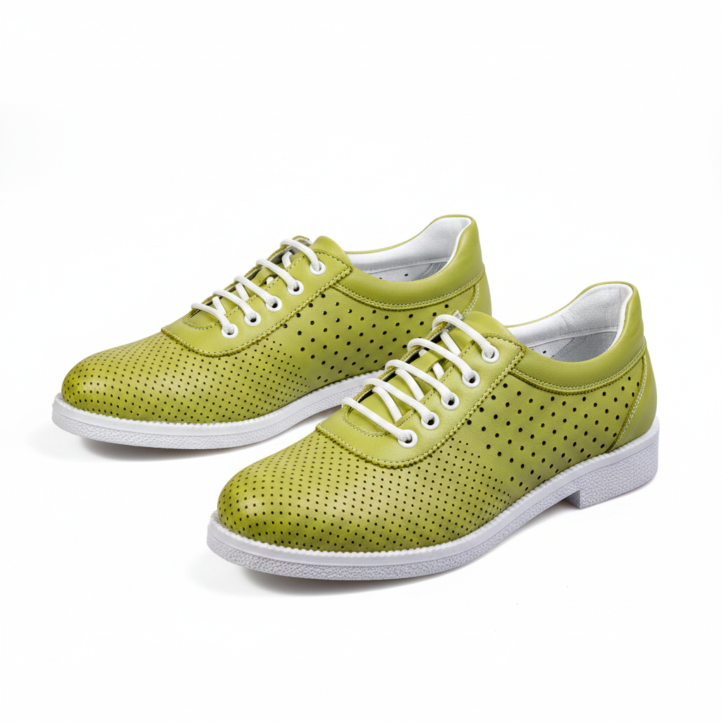 040 Green Premium – dámské boty z pravé kůže na každodenní nošení