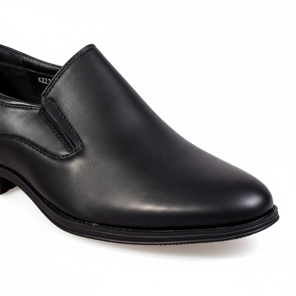 K323-1 Pantofi eleganți negri pentru bărbați