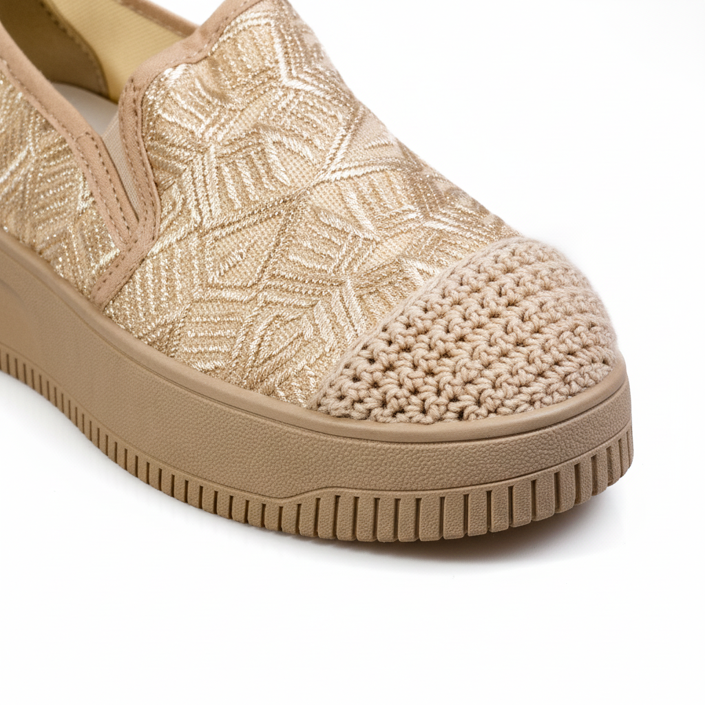 S559-3 Pantofi eleganți de zi cu zi pentru femei, din material textil, ușori