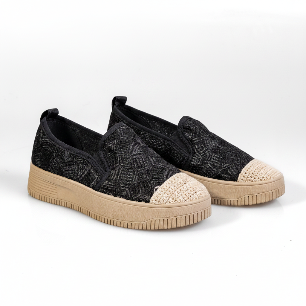 S559-1 Stylowe, lekkie damskie buty codzienne z materiału