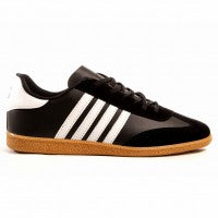 10934-1 Adidași urbani cu talpă joasă din plasă pentru bărbați – Negru