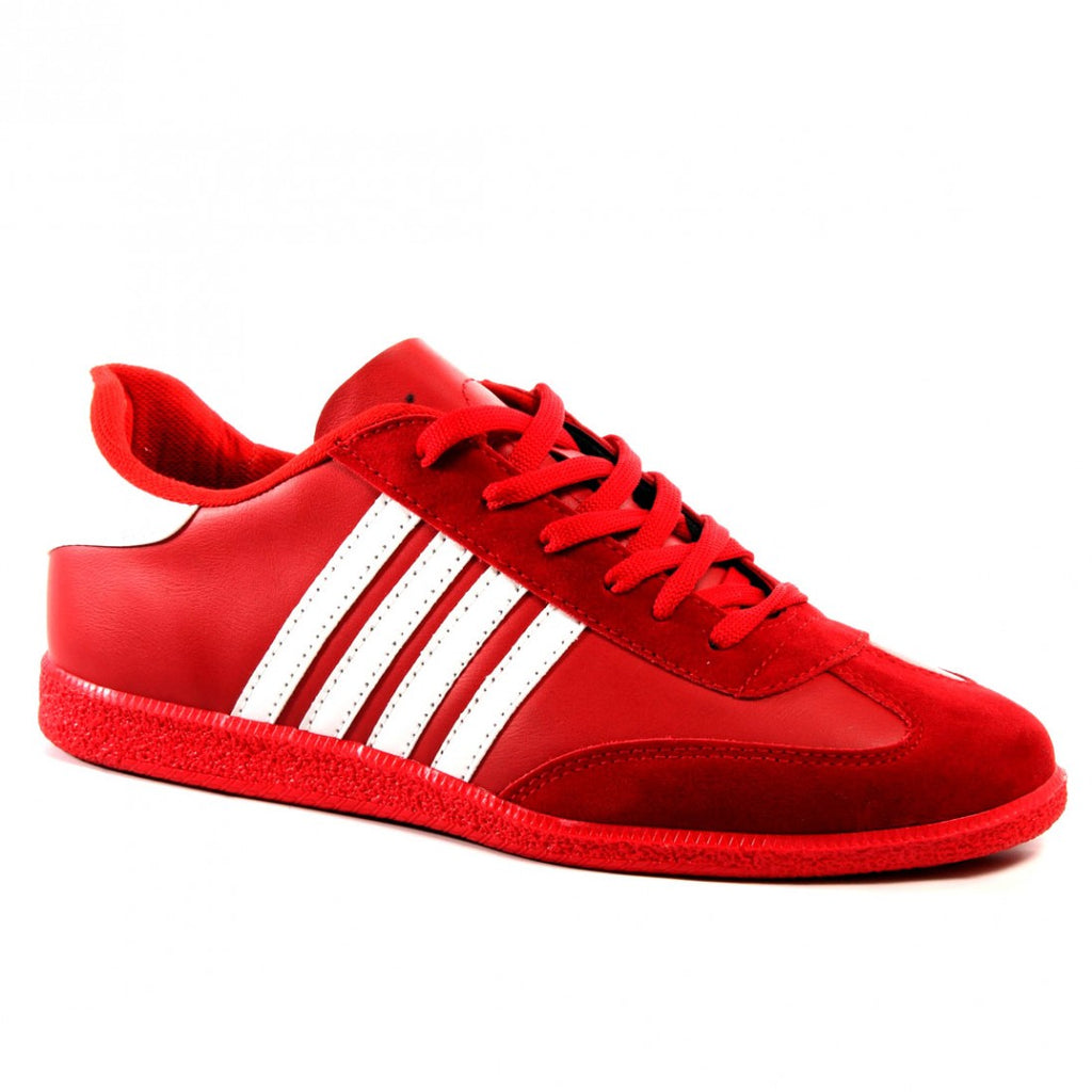 10934-4 Pánské nízké tenisky Urban Mesh – červené