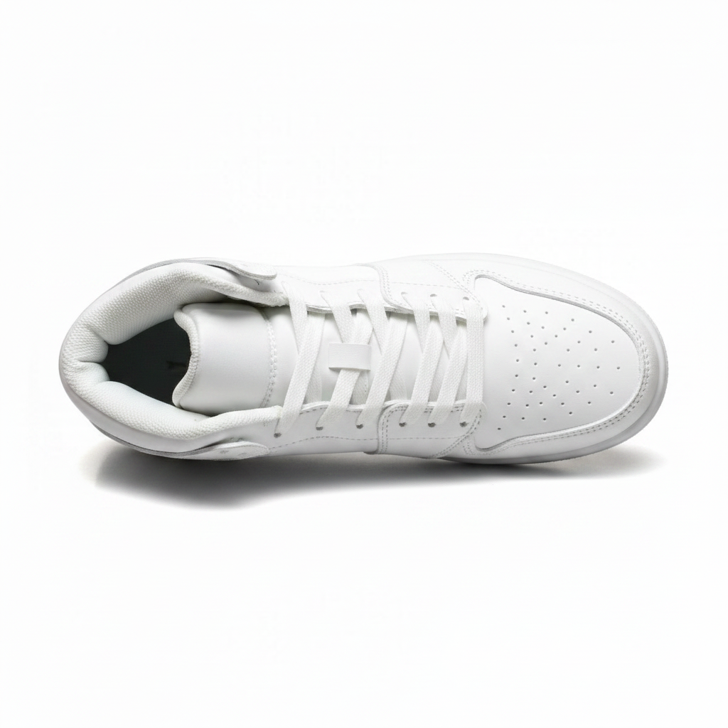 4090-2 Adidași albi pentru femei