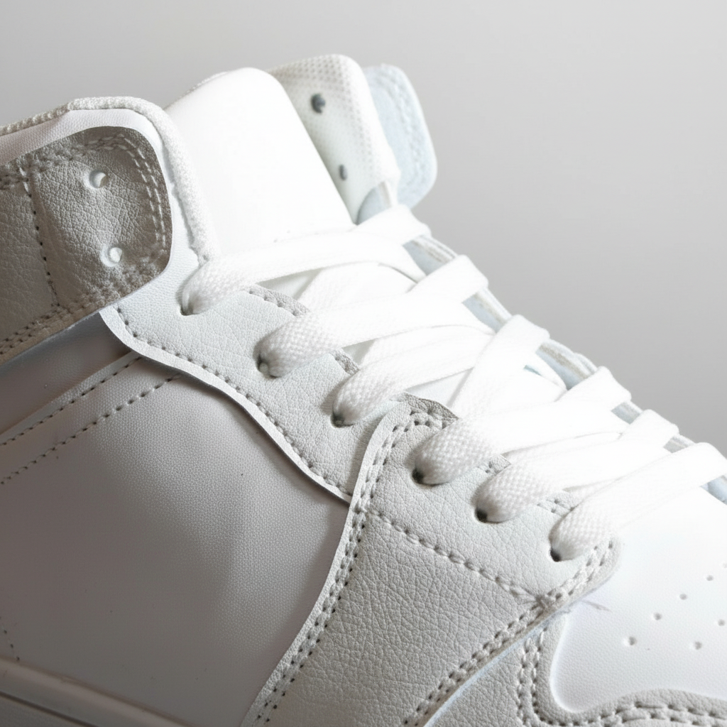 4090-2 Adidași albi pentru femei