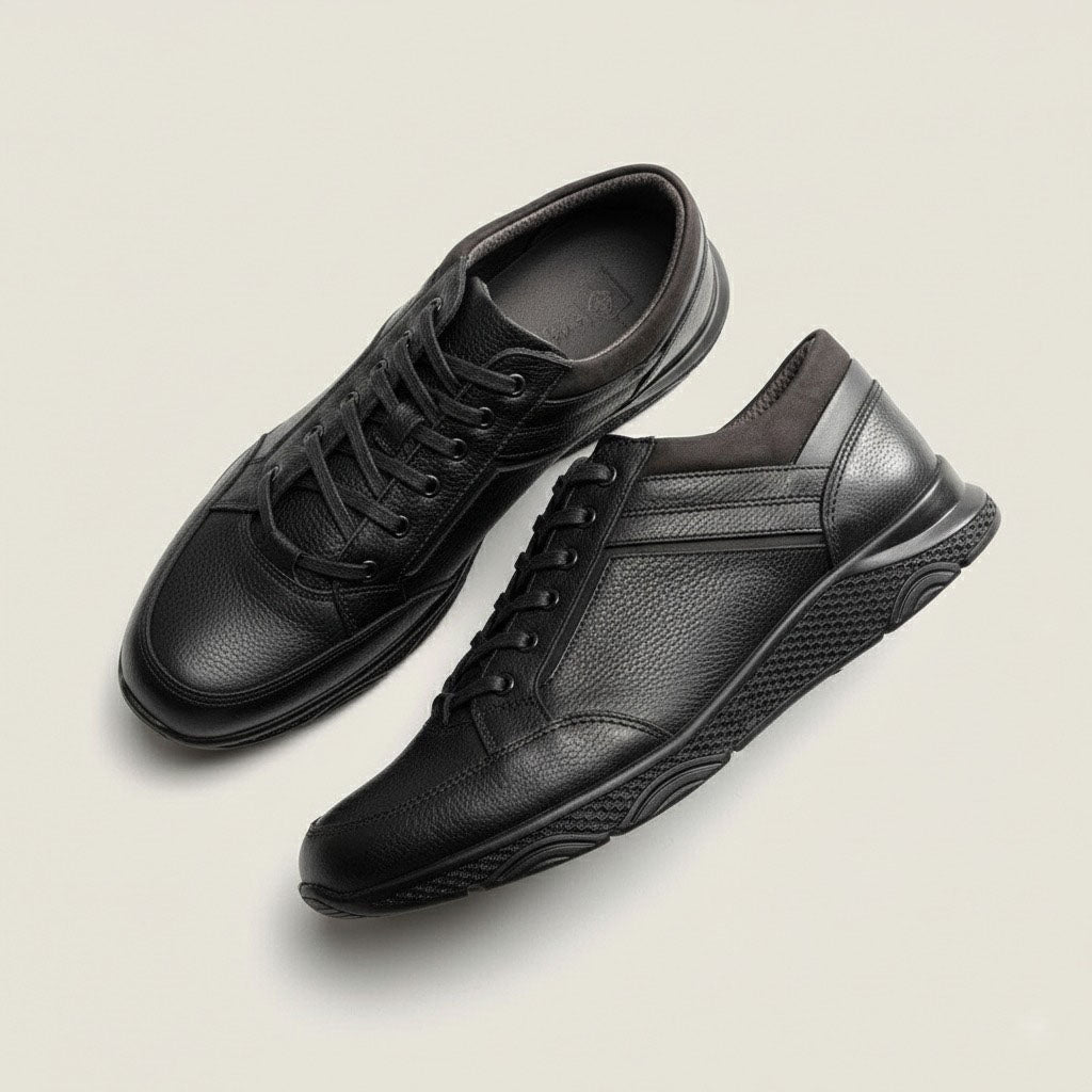 5004 Black Men's Shoes