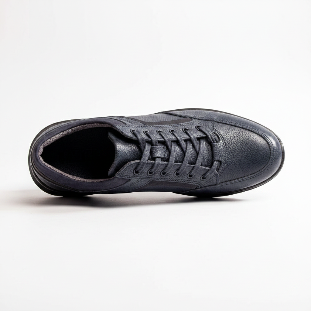5004 Niebieskie buty męskie