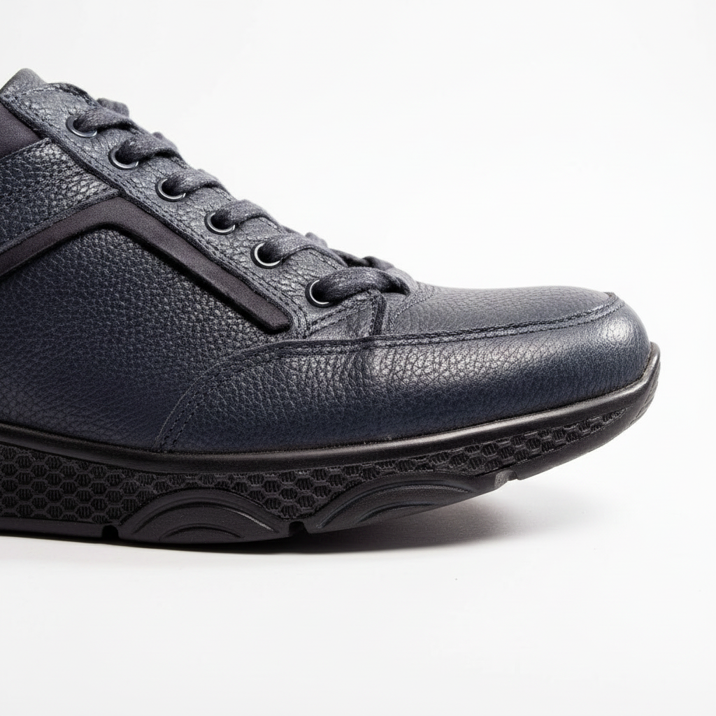 5004 Niebieskie buty męskie