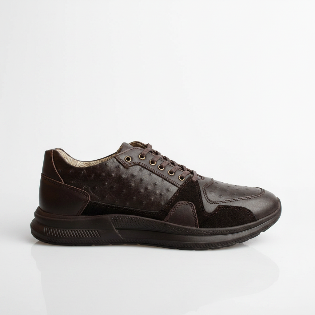5023 Brązowe buty męskie