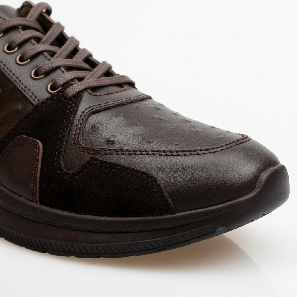 5023 Brązowe buty męskie