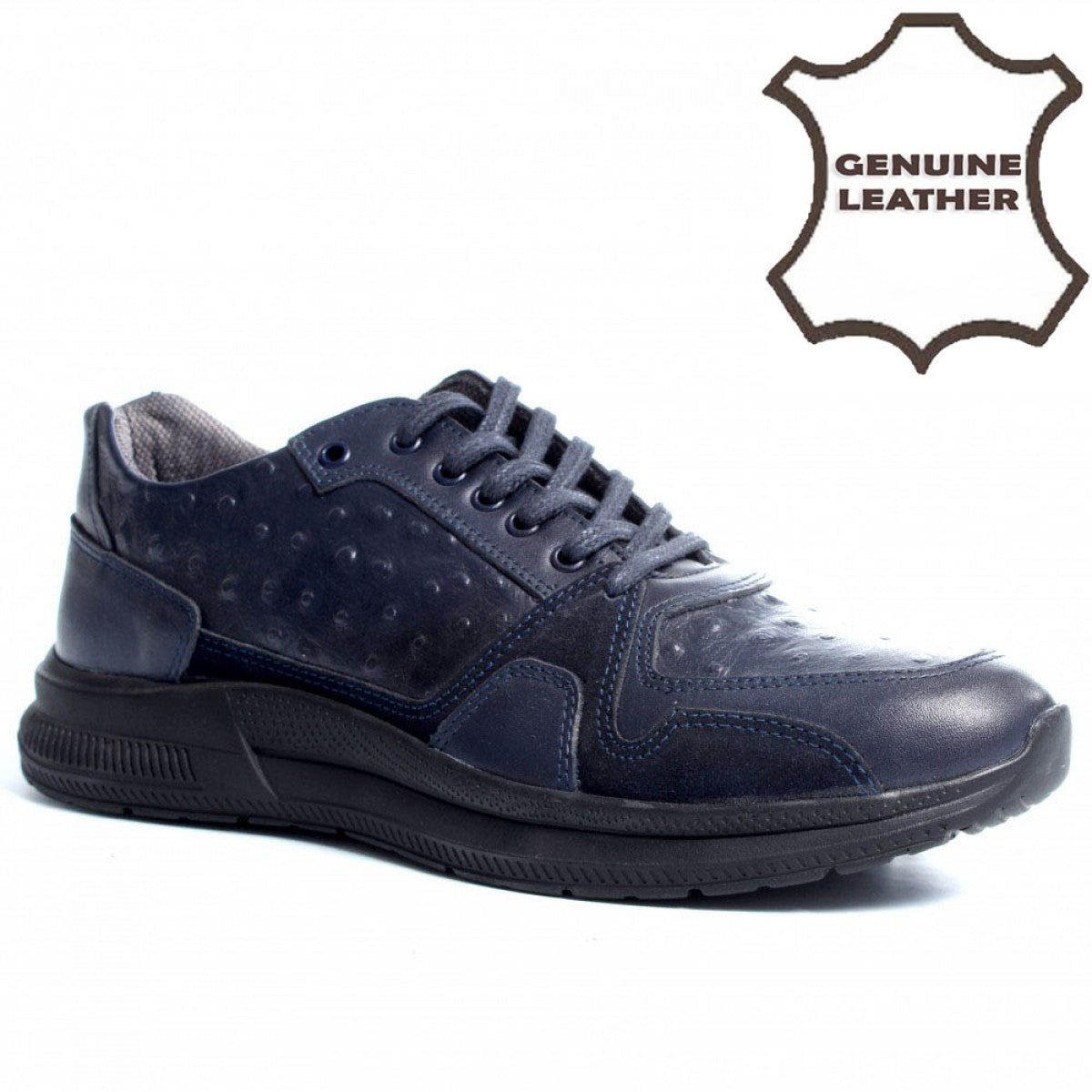 5023 Navy Men's Shoes