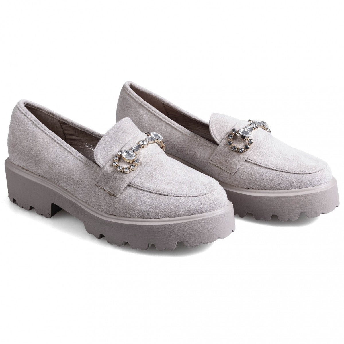 A5617-3 Béžové dámské volnočasové boty