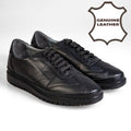 621001 Fekete férfi cipő