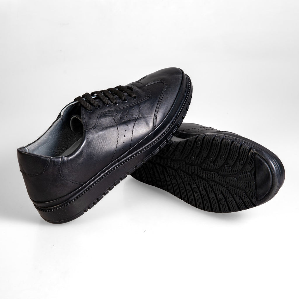 621001 Fekete férfi cipő