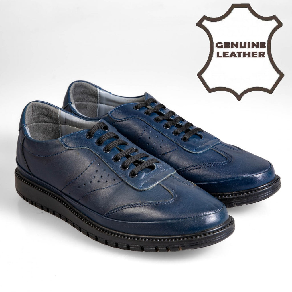 621001 Kék férfi cipő