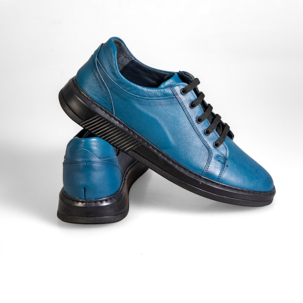 621069 Kék férfi cipő