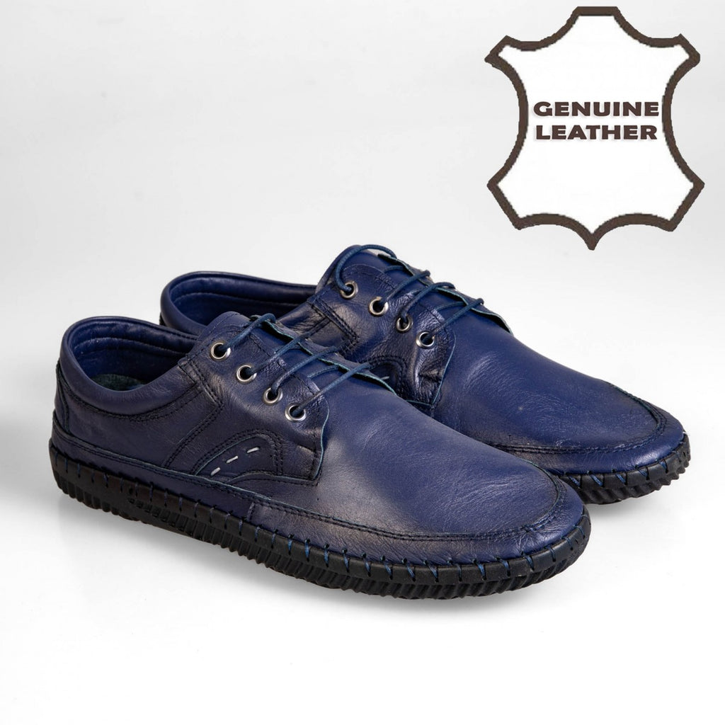 630032 Kék férfi cipő