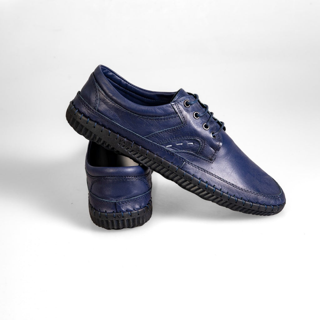 630032 Kék férfi cipő