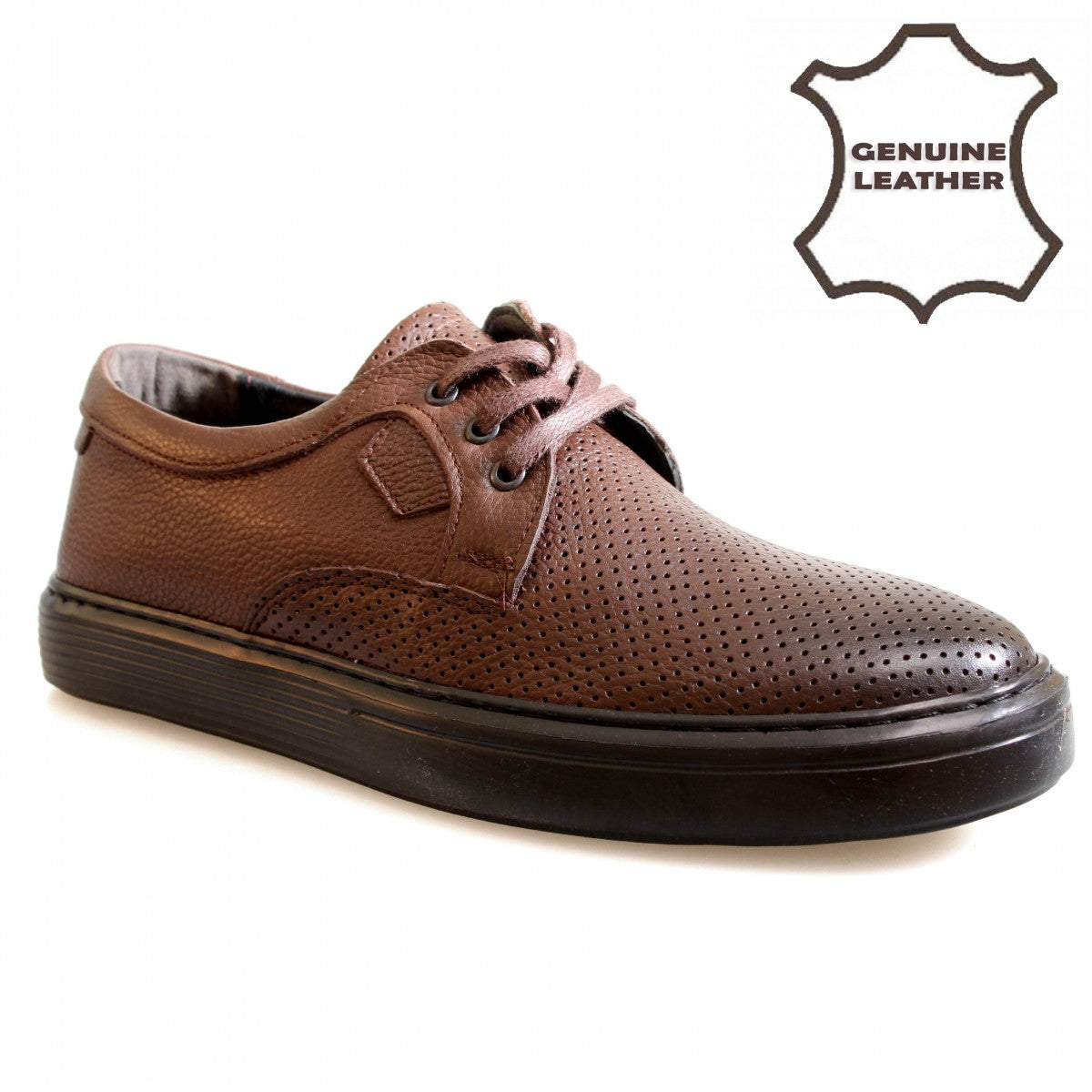 656014 Brown Men's Shoes