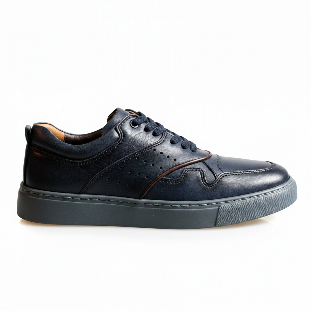 673003 Męskie buty w kolorze granatowym