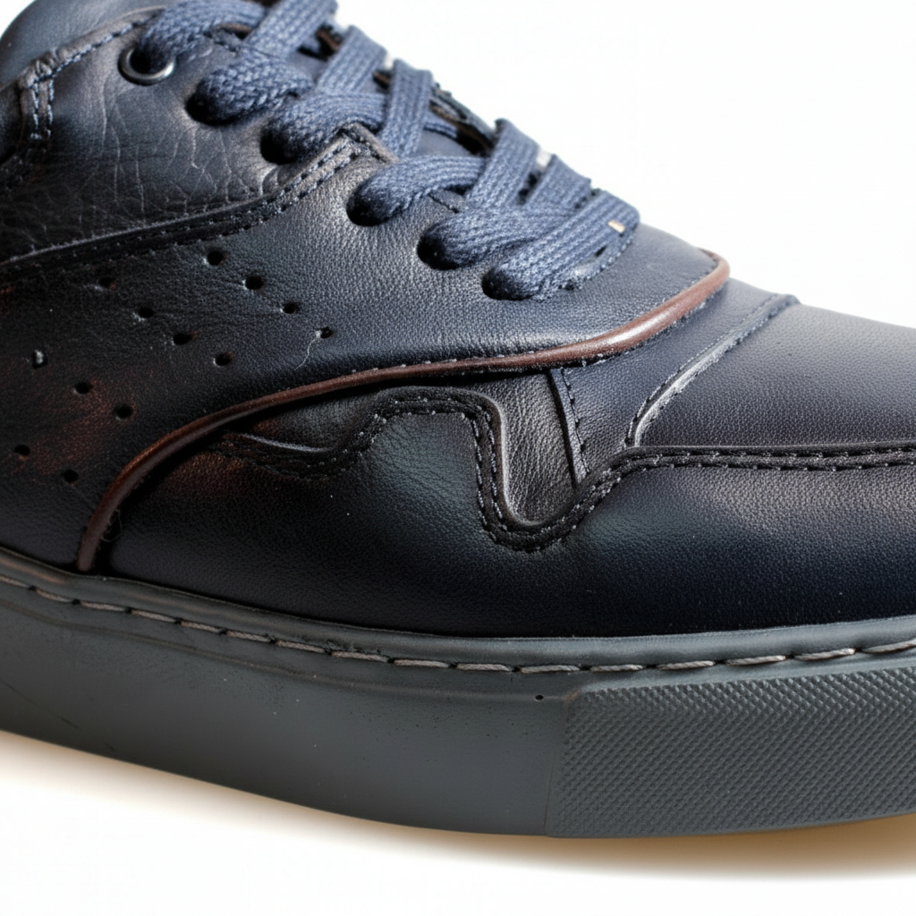 673003 Męskie buty w kolorze granatowym