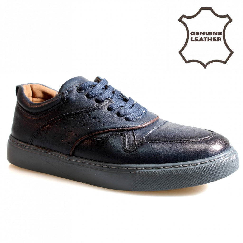 673003 Navy Men's Shoes