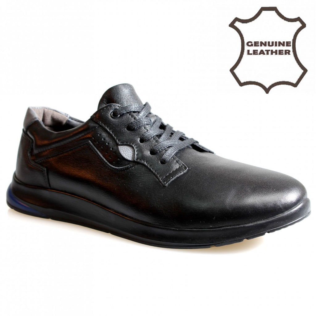 673005 Fekete férfi cipő