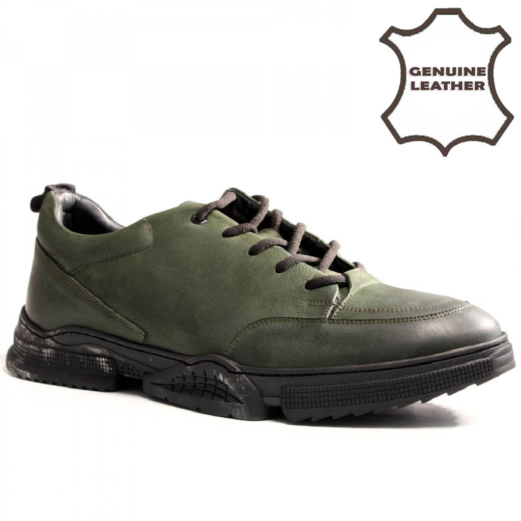 69702 Green Men's Shoes