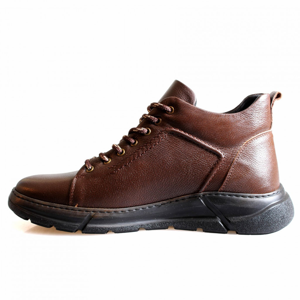 706002 Kávé színű férfi cipő