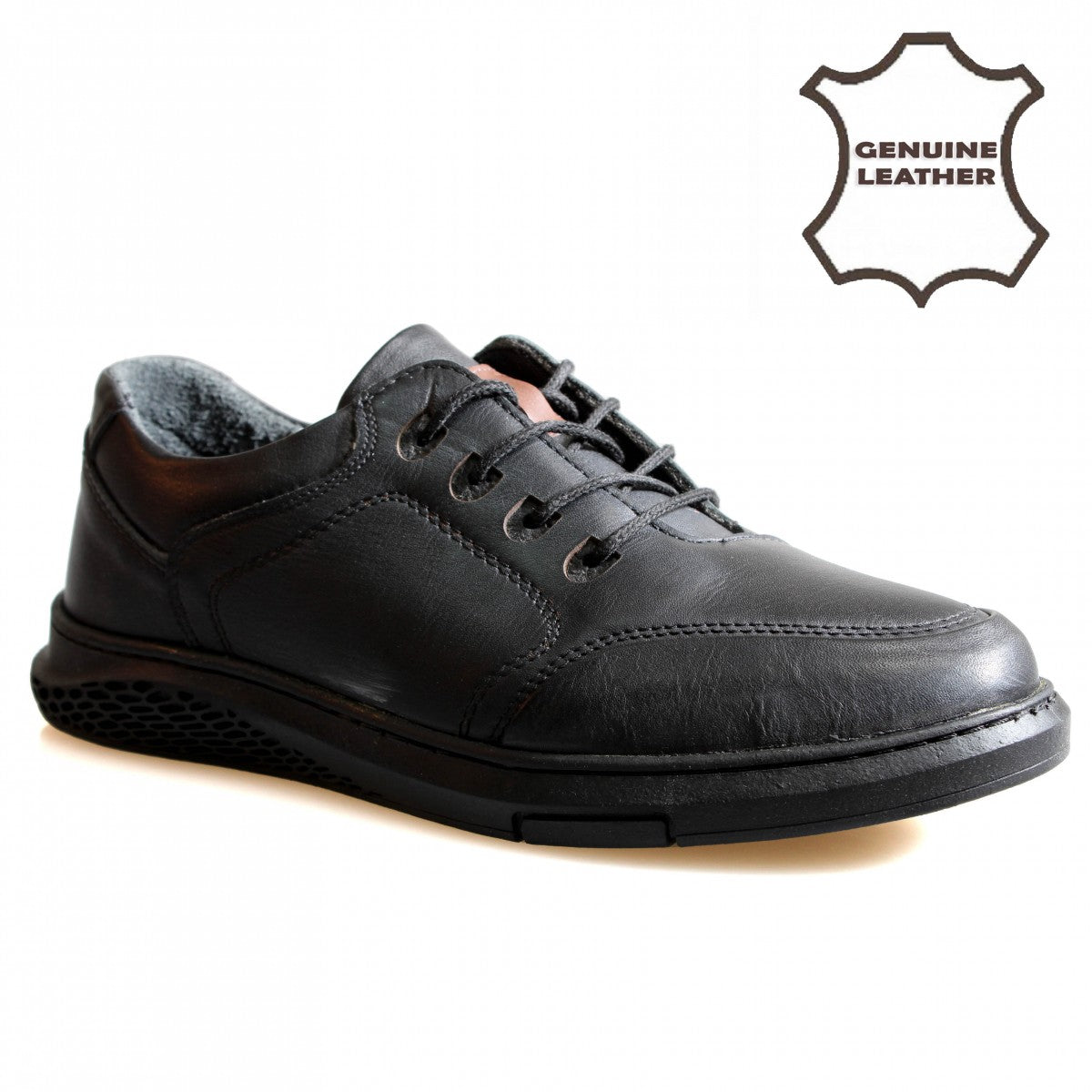 707008 Black Men's Shoes