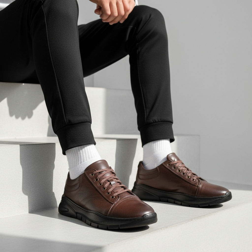 745004 Brown Men's Shoes