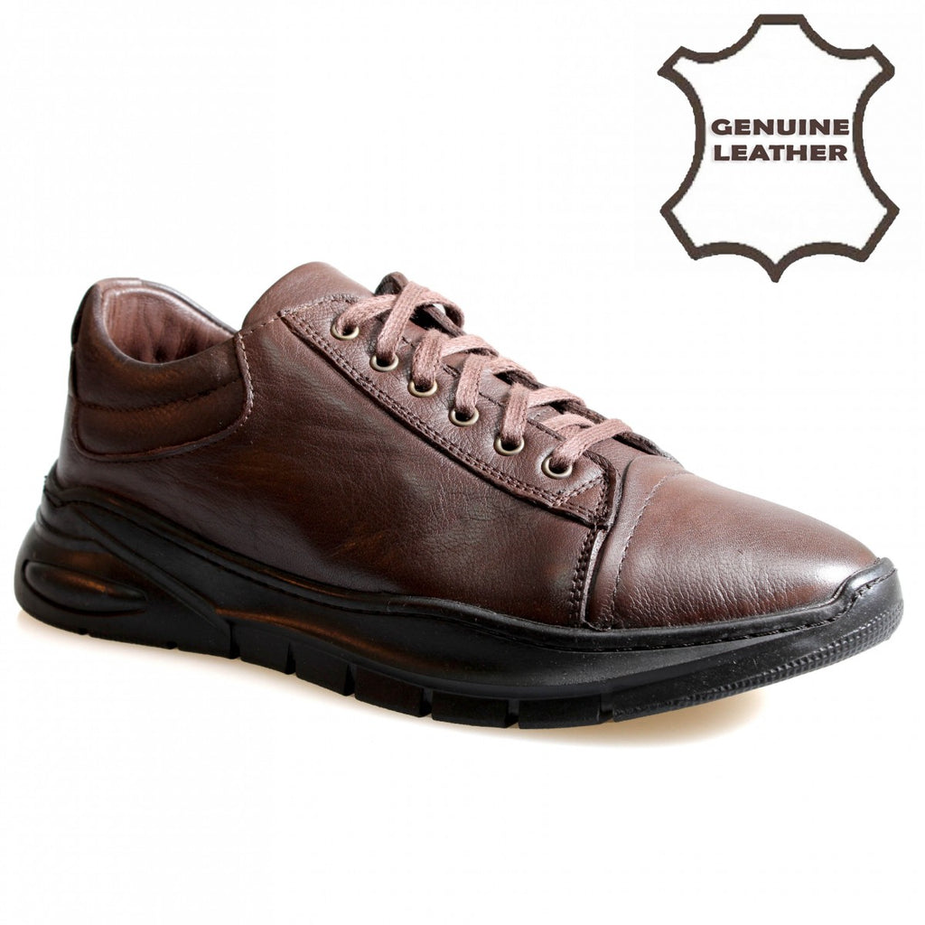 745004 Pantofi maro pentru bărbați