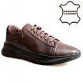745004 Pantofi maro pentru bărbați