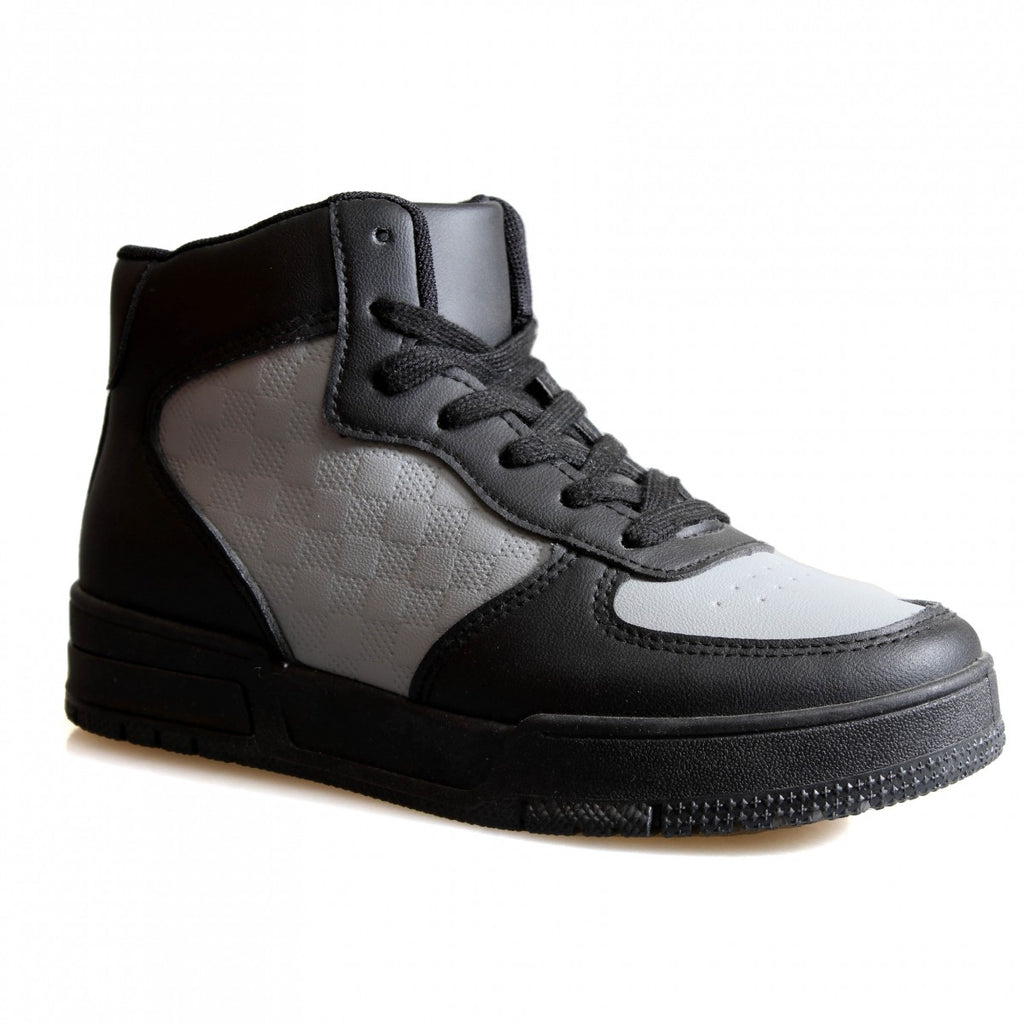 A-066-72 Szürke/fekete női tornacipő