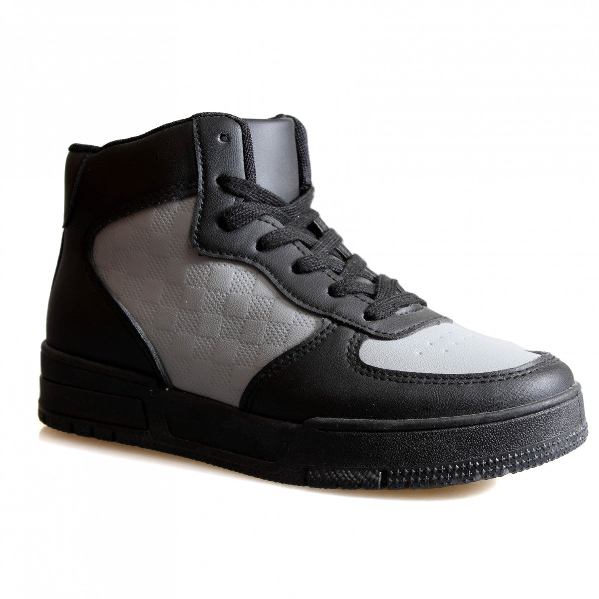 A-066-72 Szürke/fekete női tornacipő