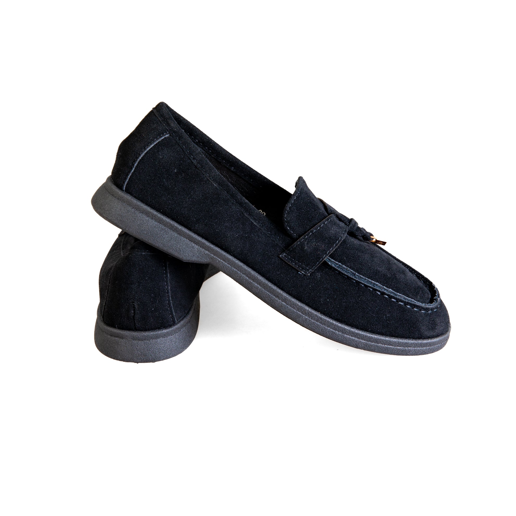 A4318-1 Černé dámské volnočasové boty