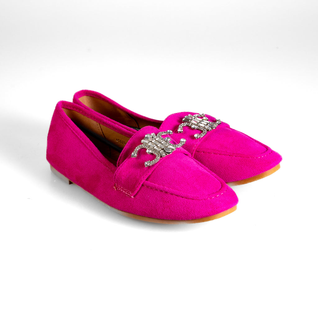 A5623-2 Růžové dámské volnočasové boty