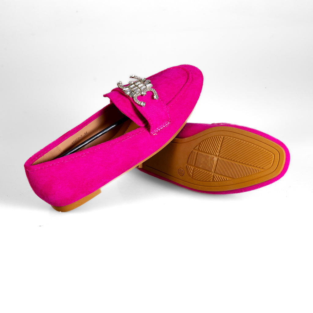 A5623-2 Růžové dámské volnočasové boty