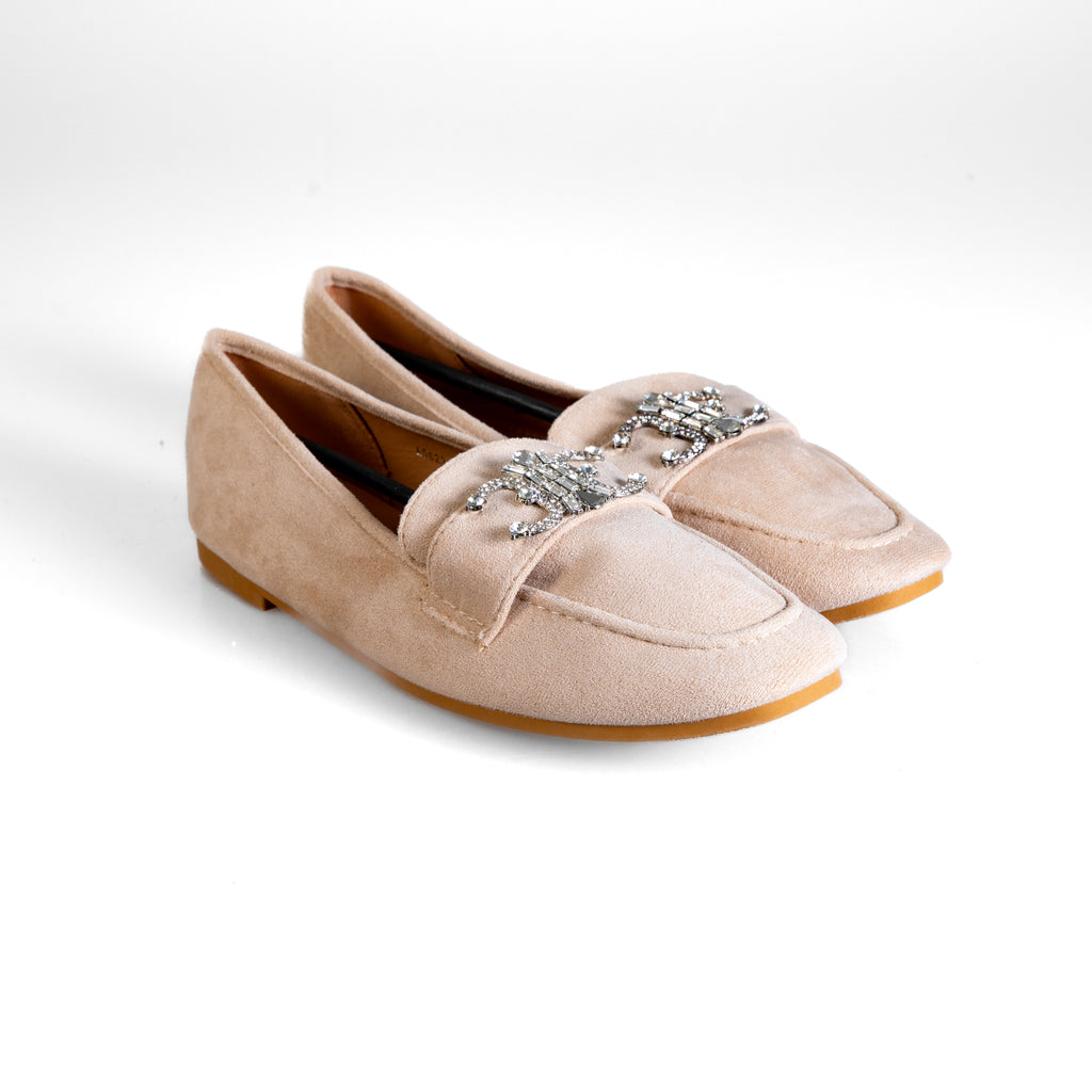 A5623-3 Béžové dámské volnočasové boty