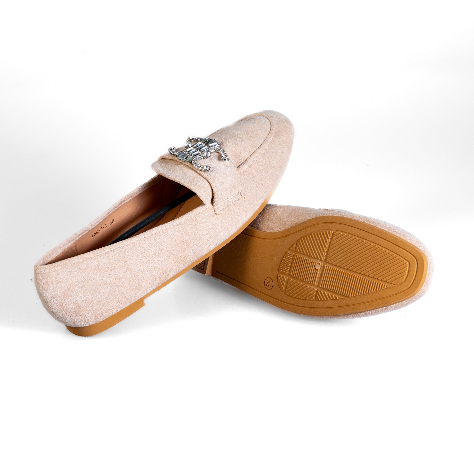 A5623-3 Béžové dámské volnočasové boty