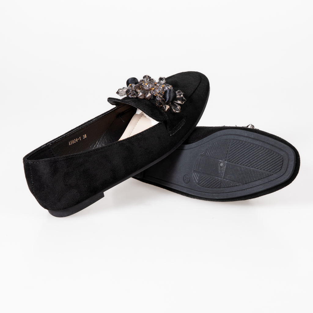 A5624-1 Černá – Moderní dámské boty pro každodenní nošení