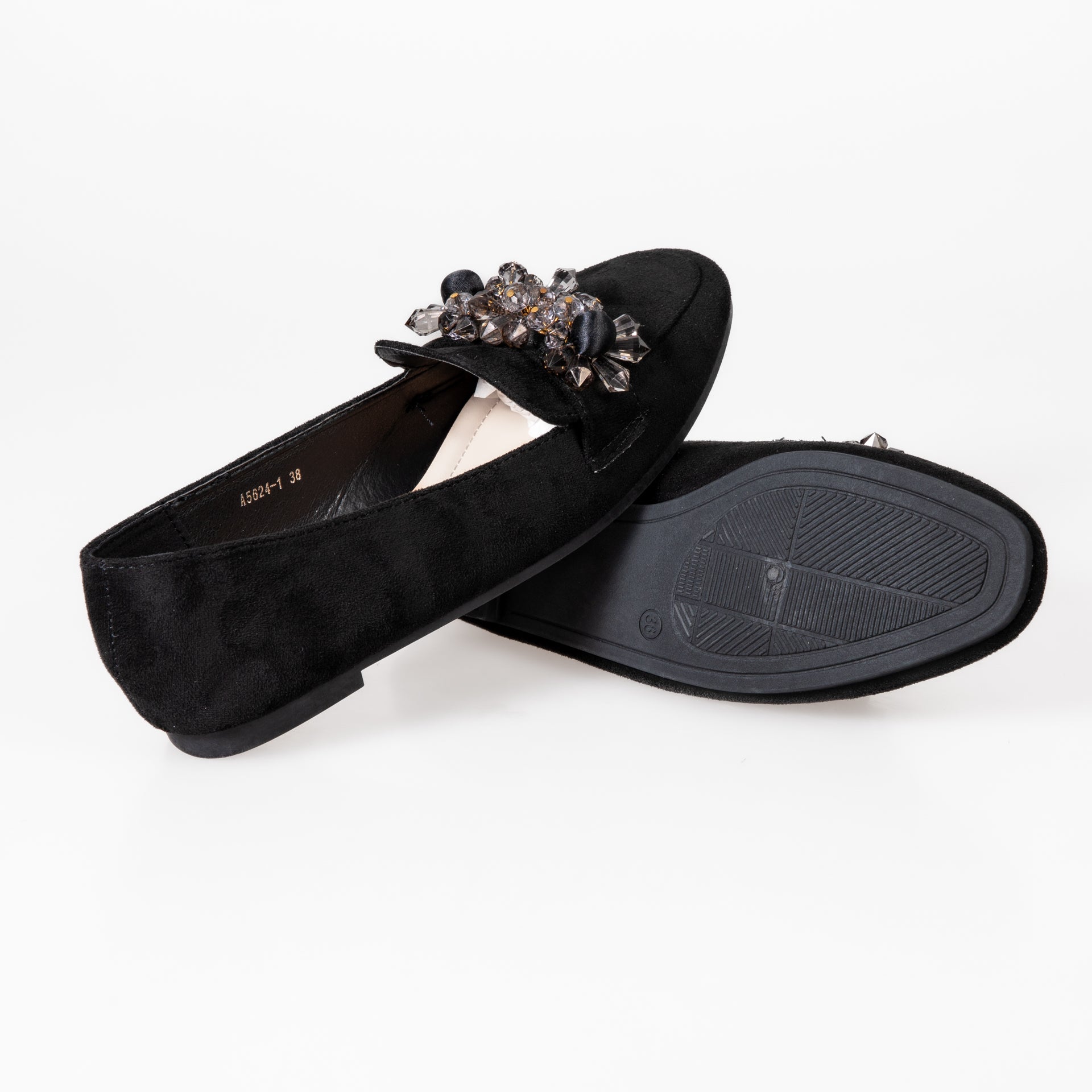 A5624-1 Černá – Moderní dámské boty pro každodenní nošení