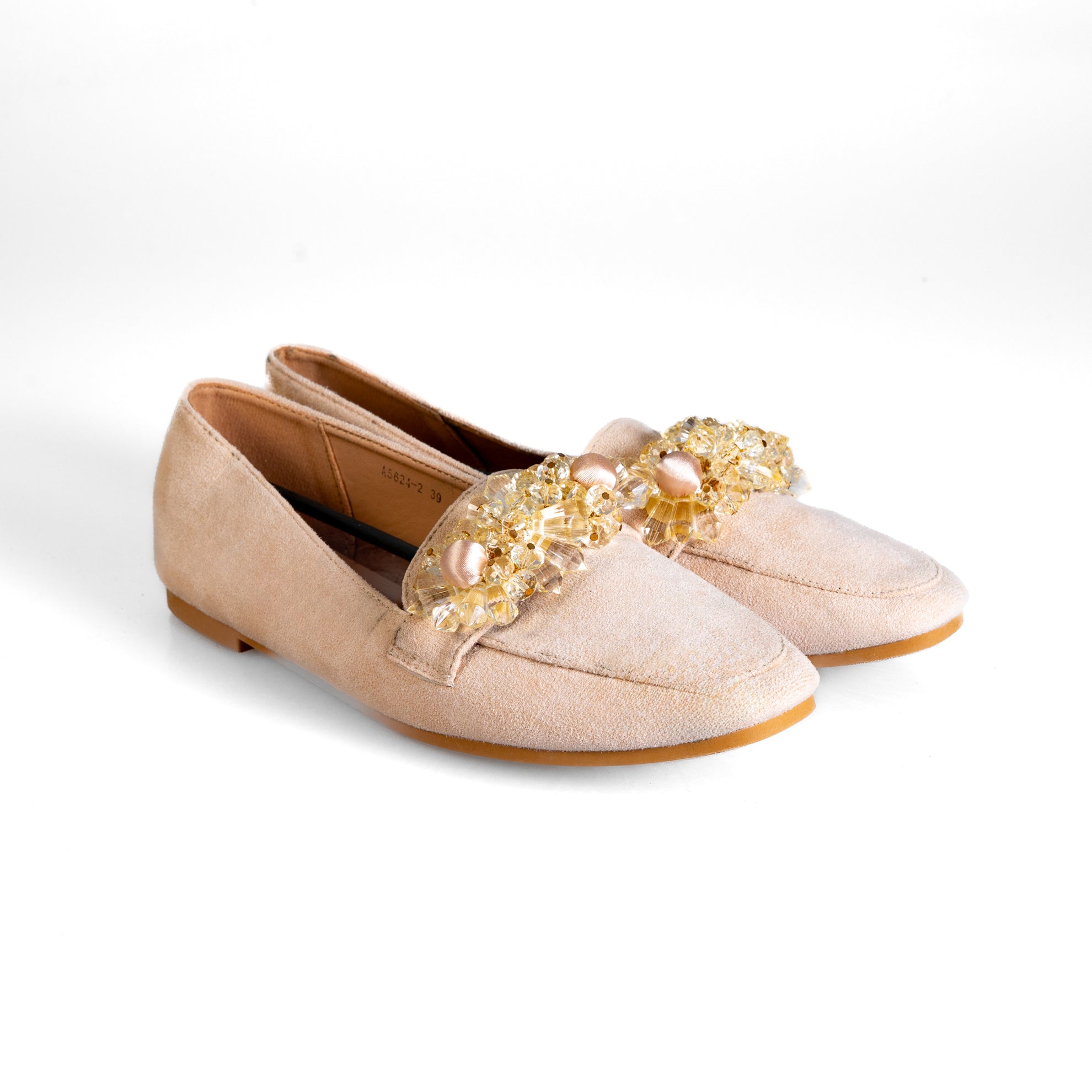 A5624-2 Béžové dámské volnočasové boty