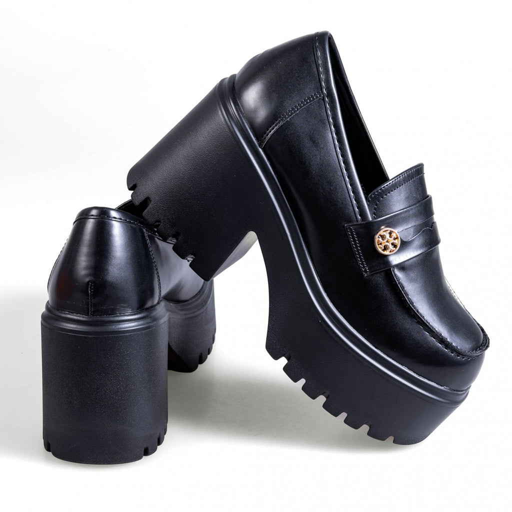 A5919-1 Černé dámské volnočasové boty